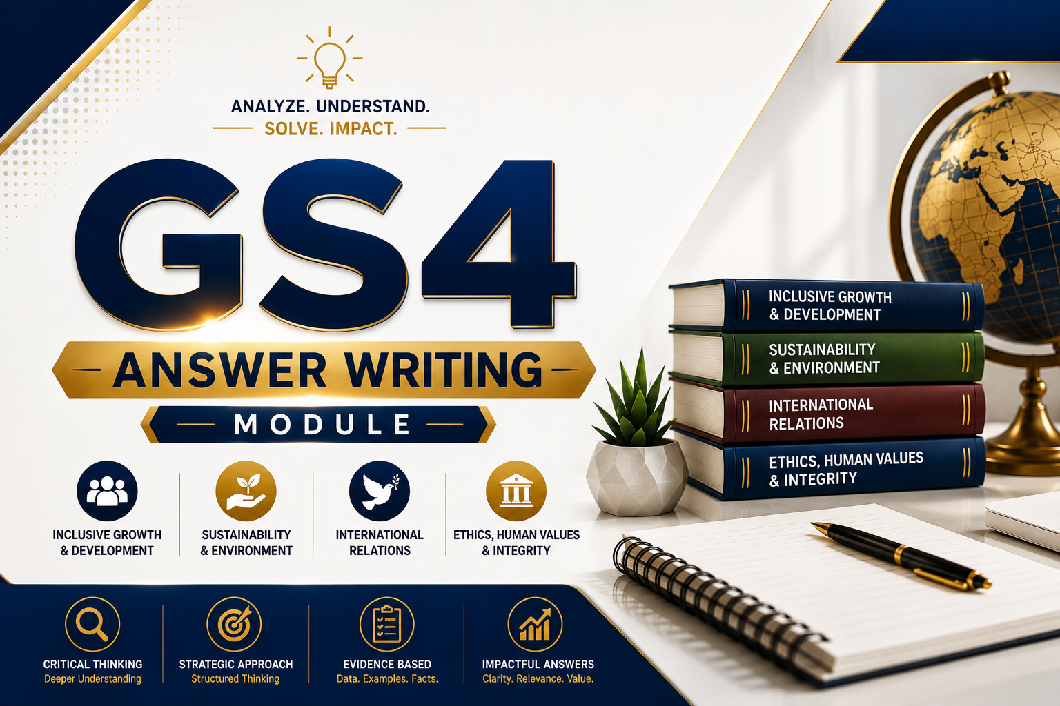 GS4 Answer Writing Foundation Module